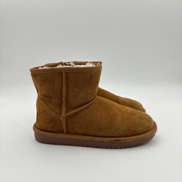 Koolaburra by Ugg Kid's Kooli Mini Suede Boots Youth 2 - Picture 3 of 13